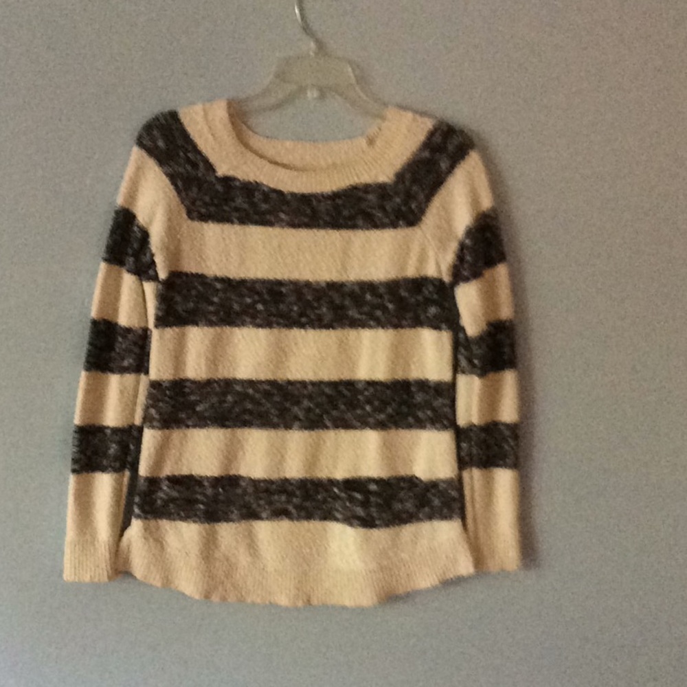 Loft Lou and grey sweater